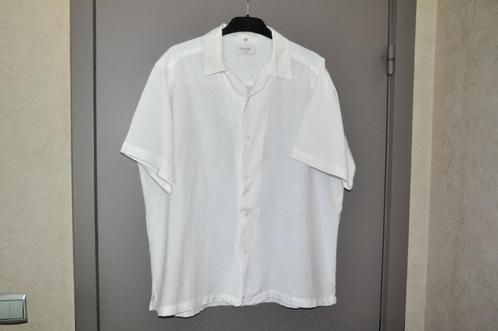 Klassieke witte katoenen bloes - Canda - XL, Kleding | Dames, Blouses en Tunieken, Zo goed als nieuw, Maat 46/48 (XL) of groter