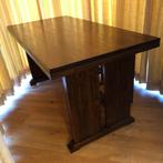 BARTAFEL TEAKHOUT Flamant - BAR tafel hoge eettafel barkruk, Enlèvement, Comme neuf