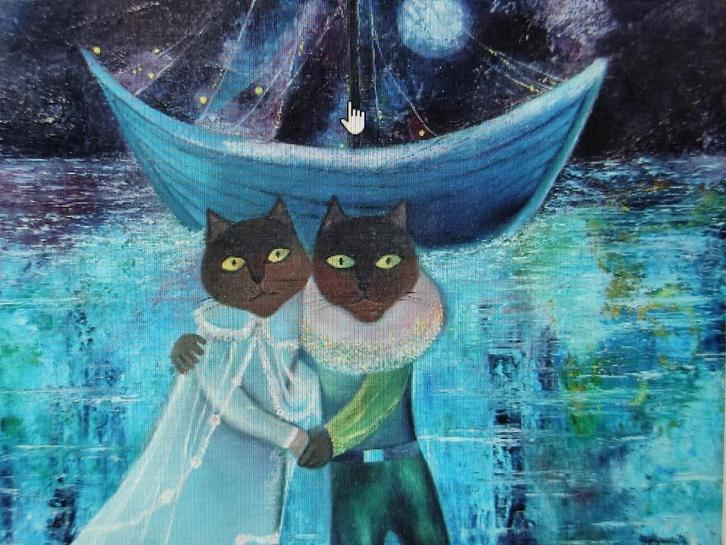 Peinture de Marguerite Brouhon, Antiquités & Art, Art | Peinture | Classique, Enlèvement ou Envoi