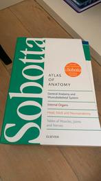 Sobotta drie delen anatomische atlassen, Boeken, Studieboeken en Cursussen, Ophalen of Verzenden, Hoger Onderwijs, Sobotta