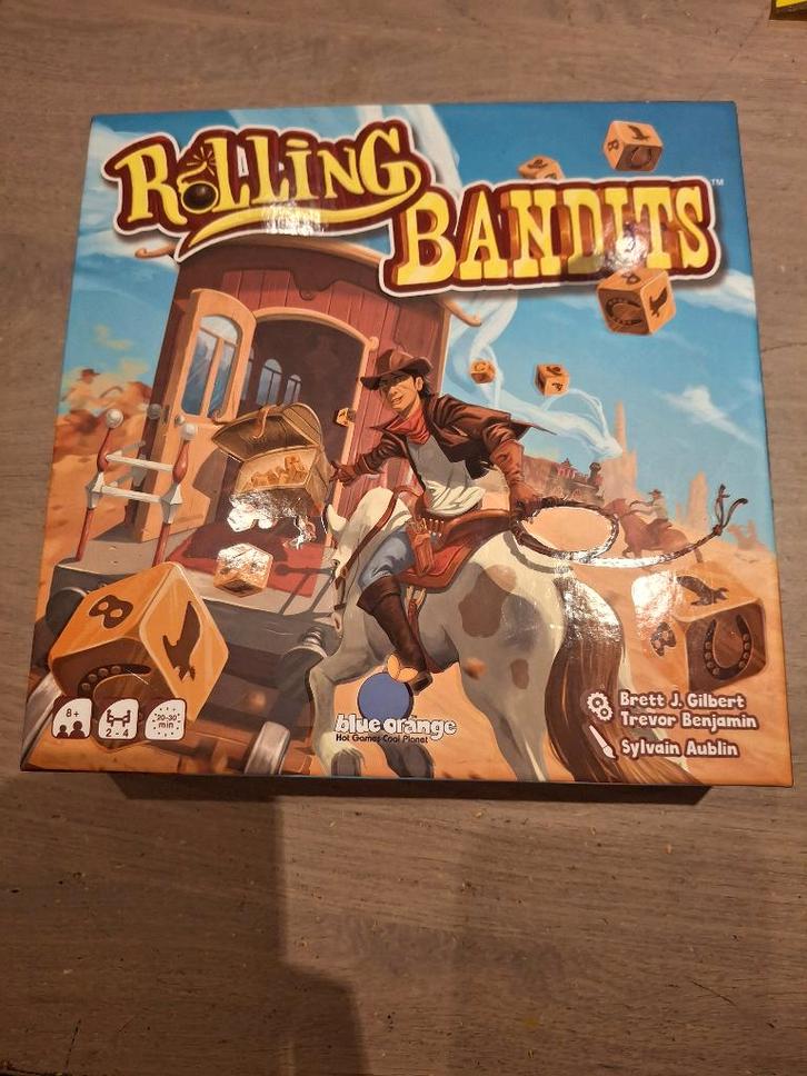 Rolling Bandits, Hobby en Vrije tijd, Gezelschapsspellen | Overige, Nieuw, Een of twee spelers, Drie of vier spelers, Ophalen of Verzenden