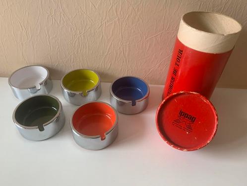 Funky space age asbakjes van Isamu Kenmochi, Antiek en Kunst, Kunst | Designobjecten, Ophalen of Verzenden