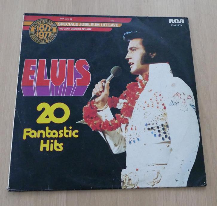 LP  Elvis Presley ‎– 20 Fantastic Hits, Cd's en Dvd's, Vinyl | Rock, Gebruikt, Poprock, 12 inch, Ophalen of Verzenden
