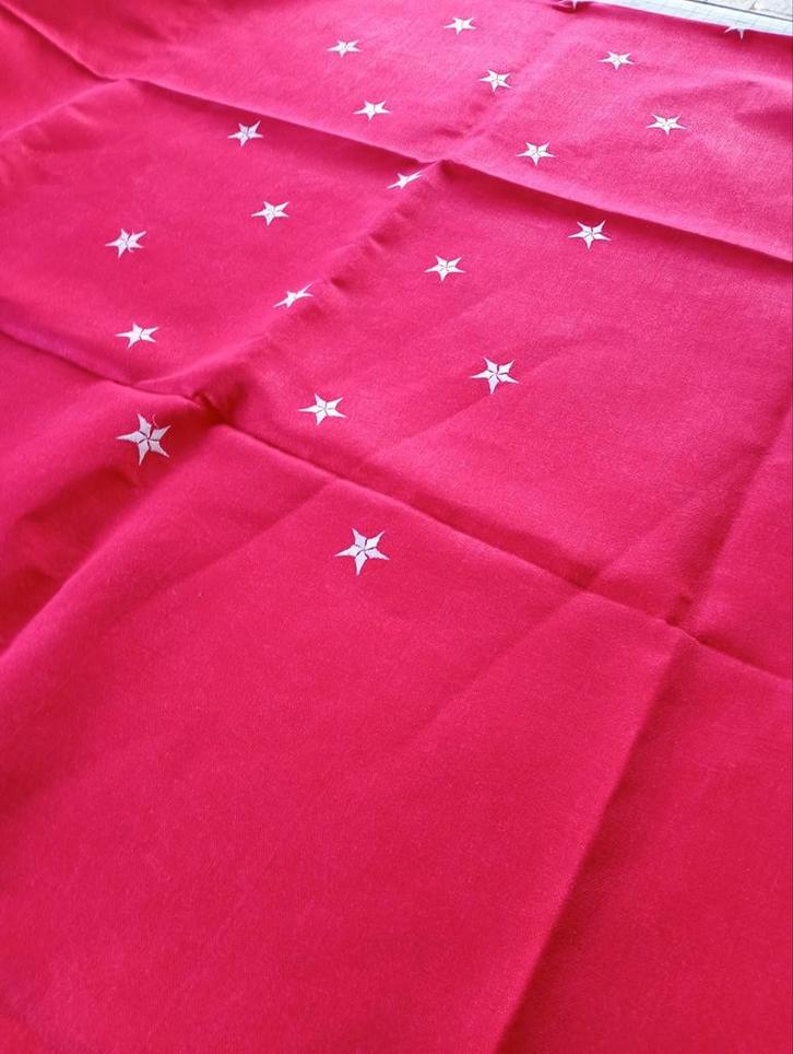 Schitterend tafellaken met accessoires, Huis en Inrichting, Tafelkleden, Zo goed als nieuw, Rechthoek, Binnen, Ophalen of Verzenden