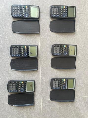 6x Ti-83 (werkend met schade) - met connectie kabels beschikbaar voor biedingen