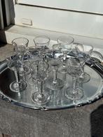 9 shotglaasjes, Ophalen of Verzenden, Zo goed als nieuw, Glas, Glas of Glazen