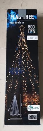 FLAG TREE 500LED WARM WHITE H 250CM, Ophalen