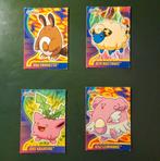 4 cartes POKEMON TOPPS FRANCAIS 2001, Hobby en Vrije tijd, Verzamelkaartspellen | Overige, Ophalen of Verzenden, Gebruikt