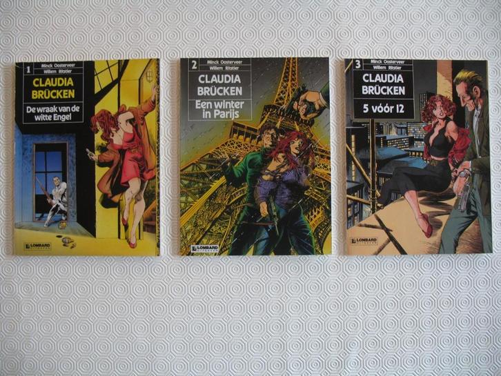 Claudia Brücken, 1ste druk, Boeken, Stripverhalen, Zo goed als nieuw, Meerdere stripboeken, Ophalen of Verzenden