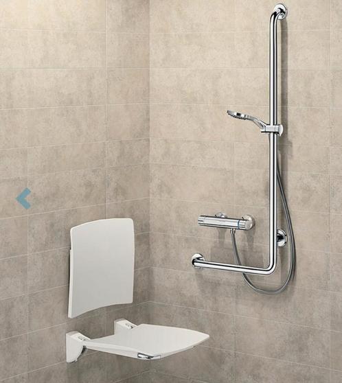 Siège grand confort Delabie model 5104 neuf avec accessoires, Maison & Meubles, Salle de bain | Salle de bain complète, Neuf, Enlèvement