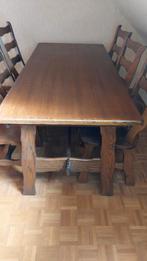 Tafel 6 Stoelen, Antiek en Kunst, Ophalen