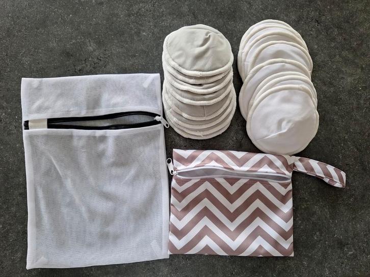 Herbruikbare zoogcompressen / Borstcompressen, Kleding | Dames, Zwangerschapskleding, Zo goed als nieuw, Overige typen, Grijs