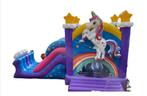 springkastelen Unicorn, Ophalen of Verzenden, Glijbaan