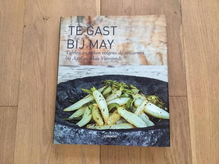 Patrick Vermeulen - Te gast bij May, Boeken, Kookboeken, Gelezen, Overige typen, Europa, Ophalen of Verzenden