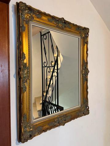 Miroir baroque doré – 82 x 104 cm, Enlèvement
