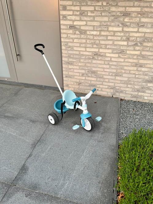Smoby duwfiets - driewieler met duwstang, Fietsen en Brommers, Fietsen | Kinderfietsjes, Zo goed als nieuw, Ophalen