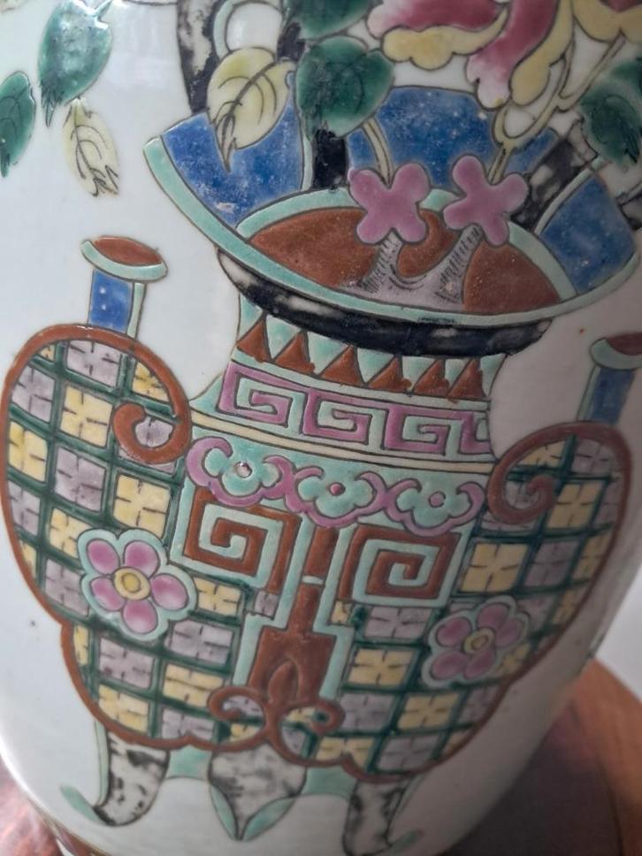 Lampe chinoise à poser, Antiquités & Art, Antiquités | Éclairage, Enlèvement