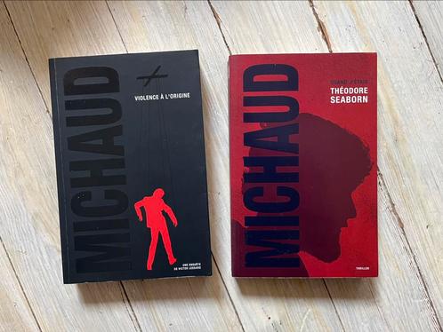 2 livres de Martin Michaud, Livres, Thrillers, Utilisé, Amérique