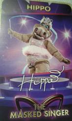 Carte de collection HIPPO 'Masked Singers', Collections, Actions de supermarché, Enlèvement ou Envoi