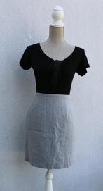 Grijze rok La City XS, Kleding | Dames, Rokken, Ophalen of Verzenden, Zo goed als nieuw, Maat 34 (XS) of kleiner, Grijs