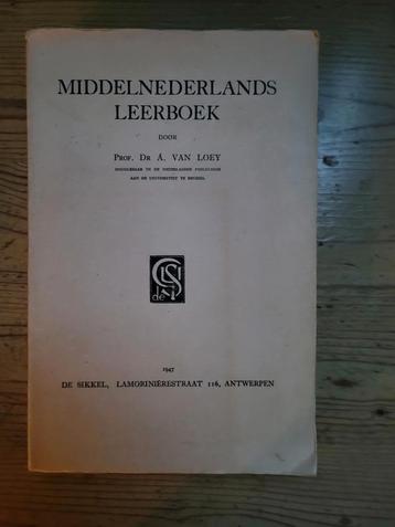 Dr. A. Van Loey - Middelnederlands leerboek