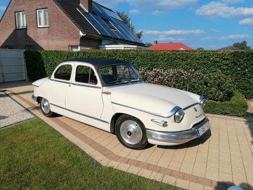 PANHARD PL17 1961, Auto's, Oldtimers, Particulier, Benzine, Berline, 4 deurs, Handgeschakeld, Beige, Overige kleuren, Voorwielaandrijving