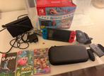 Nintendo Switch V2 set, Met 2 controllers, Zo goed als nieuw, Met games, Ophalen