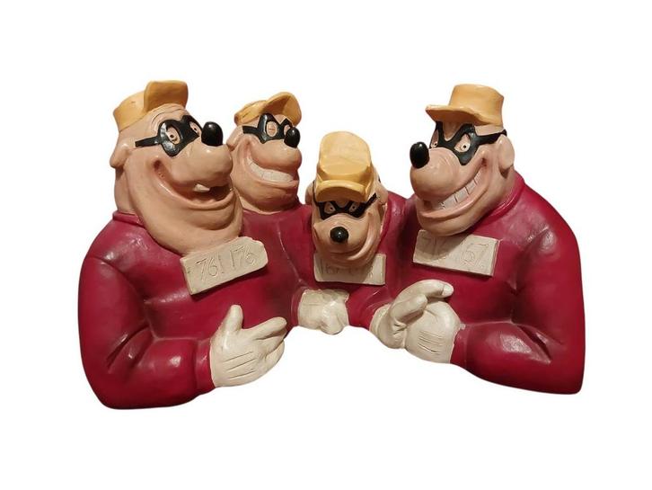 De Zware Jongens Disney Ducktales  - Delarue Picard 1885, Verzamelen, Disney, Gebruikt, Beeldje of Figuurtje, Overige figuren