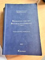 boek : Beginselen Belgisch Staatsrecht (KUL)+ gratis GR, Enlèvement ou Envoi