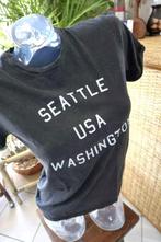 zwart T-shirt Seattle Washington, Maat 38/40 (M), Zwart, Ophalen of Verzenden, Double Agent