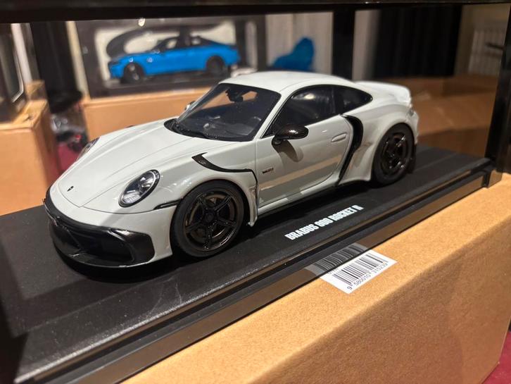 Porsche brabus rocket 1000 r 2023 van gt spirit nieuwe, Hobby en Vrije tijd, Modelauto's | 1:18, Nieuw, Ophalen of Verzenden