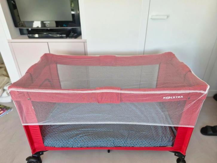 reisbed van merk koelstra met toebehoren, Kinderen en Baby's, Babywiegjes en Ledikanten, Zo goed als nieuw, Ophalen