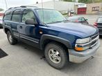 chevrolet tahoe 5.3 benzine + lpg lichte vrachtauto, Auto's, Automaat, Beige, Chevrolet, Blauw