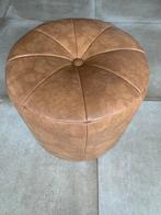 Repose pieds en cuir, Maison & Meubles, Canapés | Repose-pieds & Poufs, Comme neuf, Cuir