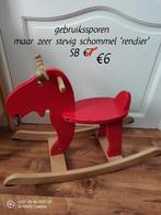 Schommel paard rendier, Kinderen en Baby's, Ophalen, Gebruikt
