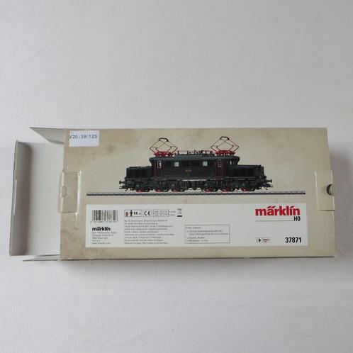 MARKLIN motrice 37871, Hobby en Vrije tijd, Modeltreinen | H0, Zo goed als nieuw, Locomotief, Wisselstroom, Märklin, Verzenden