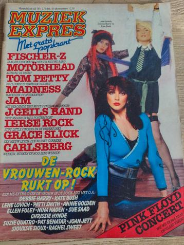 MUZIEK EXPRES 1980: KATE BUSH-MOTORHEAD-JAM-J.GEILS BAND beschikbaar voor biedingen