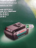 bosch batterie li-ion 36v 2.0ah neuve, Bricolage & Construction, Outillage | Pièces de machine & Accessoires, Enlèvement, Neuf