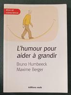 L'Humour nous aide à grandir : B. Humbeeck + M. Berger, Psychologie du développement, Utilisé, Humbeeck et Berger, Enlèvement ou Envoi