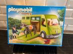 Playmobil 6928 paardentrailer, Ophalen of Verzenden, Gebruikt, Complete set