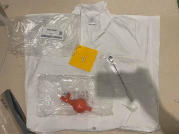 Labojas, pipetteerballon, magneetrorstaaf, spatellepel, Enlèvement ou Envoi, Neuf