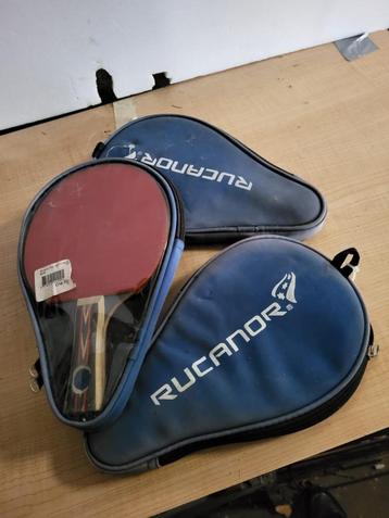 tafeltennisbatjes rucanor 3x beschikbaar voor biedingen