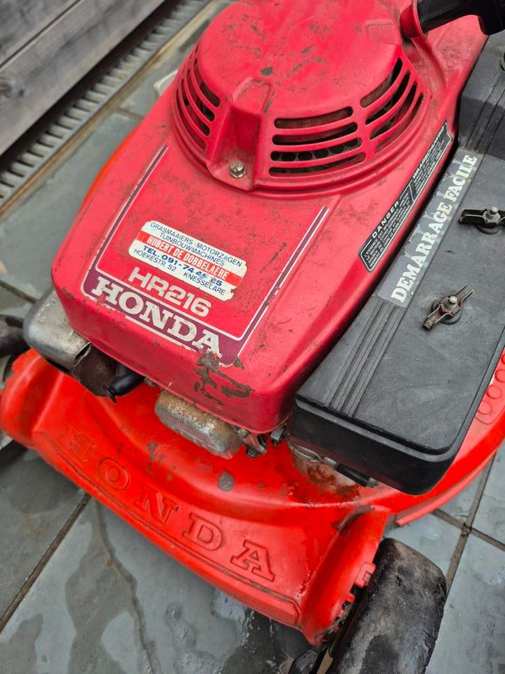 2X HONDA benzine maaiers, Tuin en Terras, Grasmaaiers, Ophalen