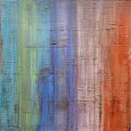 Abstract schilderij op doek, Enlèvement