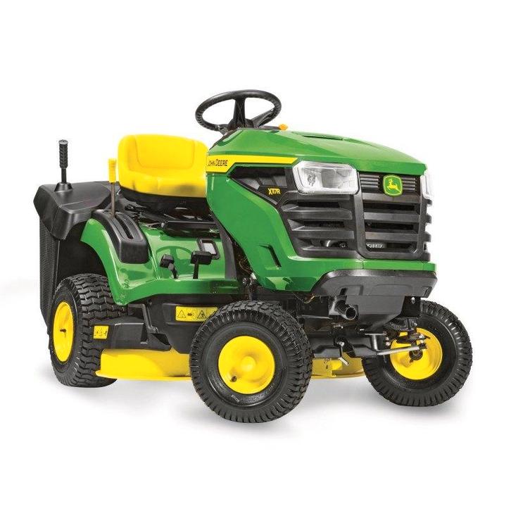 John Deere X117R zitmaaier, Tuin en Terras, Zitmaaiers, Nieuw, 120 cm of meer, Opvangbak, Verzenden