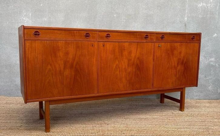 Vintage dressoir Scandinavisch design, Huis en Inrichting, Kasten | Dressoirs, Ophalen