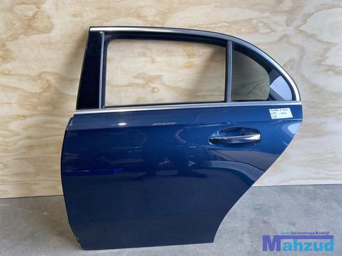 MERCEDES A-KLASSE W177 Blauw Links achter deur 2018-2022, Auto-onderdelen, Carrosserie, Deur, Mercedes-Benz, Achter, Links, Gebruikt