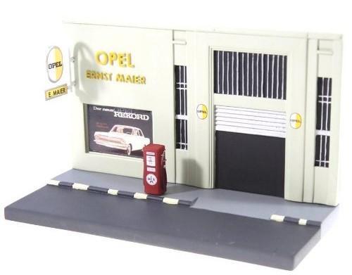Opel Garage / Diorama, Hobby en Vrije tijd, Modelauto's | 1:43, Nieuw, Auto, Overige merken, Ophalen of Verzenden
