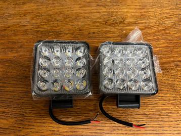 2x nieuwe LED-werklamp voor auto, vrachtwagen, tractor beschikbaar voor biedingen
