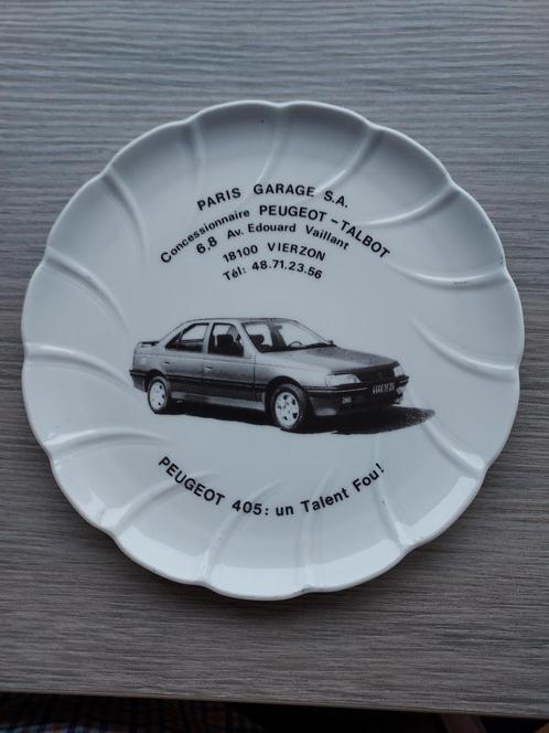 oud Peugeot schaaltje uit garage van Vierzon, Verzamelen, Merken en Reclamevoorwerpen, Zo goed als nieuw, Gebruiksvoorwerp, Verzenden